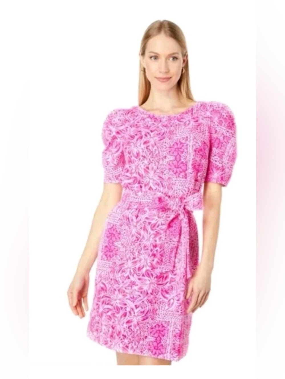 Lilly Pulitzer Harriett shift dress Pink, floral, NWOT